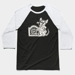 Child Rat Casino - Where We Train 'Em Up Right Baseball T-Shirt